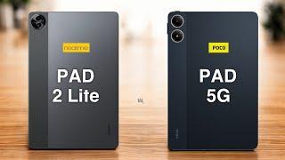 Realme Pad 2 Lite vs Poco Pad