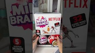 Netflix Mini Brands (ASMR)#youtubechamps #asmrshorts #minibrands #netflixminibrands #surprisetoy