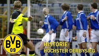 BVB - Schalke 04 7:0 | Der höchste Derbysieg aller Zeiten | Historie