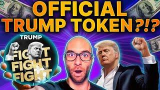 TRUMP OFFICIAL MEME COIN?!? WHAT TO KNOW AND HOW TO BUY NOW!