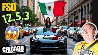 Tesla FSD 12.5.3: Navigating Chicago's Chaos on Mexican Independence Day