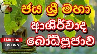 Bodhi puja | බෝධි පූජා  ඔබේ ජීවිතයට සැනසීම උදාකරන ජය ශ්‍රී මහා ආශිර්වාද බෝධ්පූජාව bodhi pooja