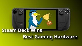 Steam Deck wins Best Gaming Hardware!