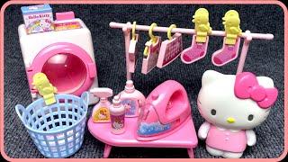 Hello Kitty Laundry Set Satisfying with Unboxing Compilation Toys ASMR