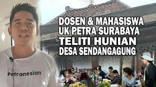 DOSEN DAN MAHASISWA UK PETRA SURABAYA TELITI RUMAH HUNIAN DESA SENDANGAGUNG