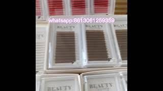 Wholesale lash extensions manufacturer with packing box private label