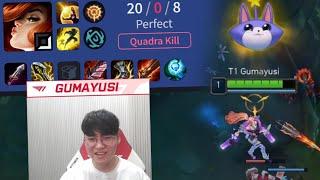 T1 Gumayusi Casually Going 20/0 in KR Challenger - Best of LoL Stream Highlights (Translated)