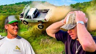 Whistlindiesel Launches Trucks Off A Cliff With Cleetus Mcfarland