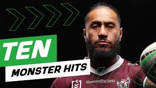 10 NRL MONSTER HITS you will want to see again! 