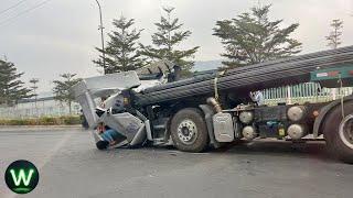 Tragic! Extreme Dangerous Trucks Crashes Filmed Seconds Before Disaster You Won't Regret Watching