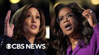 Kamala Harris, Oprah in Michigan for livestream in key battleground state