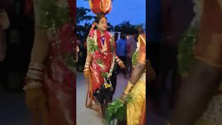 Rakesh Bonam Anna yellamma sigam at Sri shailam ️ Trending song  viral ️