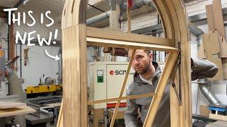 Bottom Top Opening Curved Mock Sash - A Joiner's Day in The Life