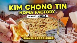 FAMOUS HOPIA FACTORY in QUIAPO Manila | PHILIPPINES | Kim Chong Tin | 4K Food and Travel Guide