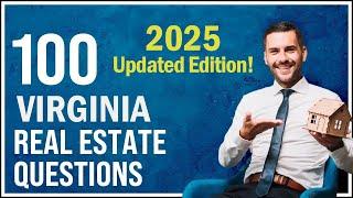 Virginia Real Estate Exam 2024 (100 Questions with Explained Answers - Updated Edition)