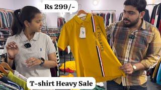 Branded T-shirts@299/- | Fresh Summer Collection | Cheapest Export Surplus Garments | Best Clothes