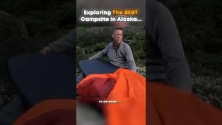 Camping With no Tent in The BEST Campsite in Alaska (@OutdoorBoys)