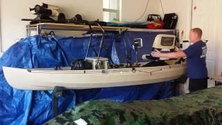 DIY Modified Nucanoe Frontier 12 Kayak with Trolling Motor