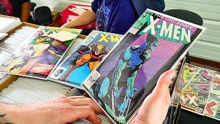 Buying High Grade Marvel & DC Comics CRAZY Cheap at the Community Con!