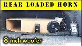 A Properly Built Horn Enclosure - Sundown Audio X-8 Subwoofer - 140db SPL Test!