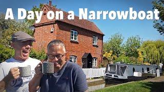 A Day In The Life On a Narrowboat Travelling the Oxford Canal. Ep. 103