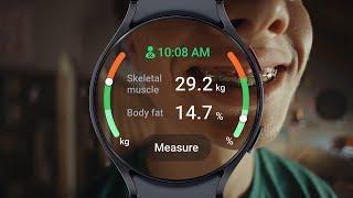 Galaxy Watch6: Composição corporal | Samsung Portugal