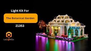 Classic Light Kit For LEGO Ideas 21353 The Botanical Garden