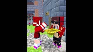 JJ and Mikey: What Are You Doing Bro = ️#shorts #cubestory #minecraft