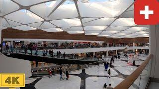 Biggest Mall in Geneva, Switzerland | Winter 2022【4K】(Shopping Center) Canton de Genève, Suisse