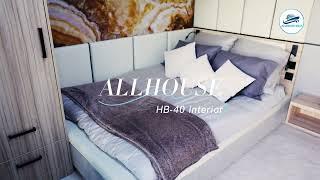 Allhouse House Boat HB-40 Interior Decoration