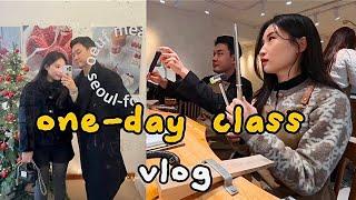 vlog | I came back from a couple one-day class | Ring workshop | Seongsu date