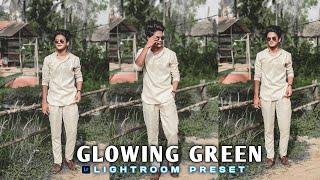 Glowing Preset Lightroom | Glowing green preset | free Lightroom preset | mallu editographer |