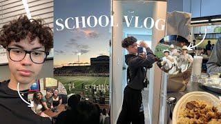 SENIOR YEAR SCHOOL VLOG (FOOTBALL GAME, GRWM, CANES, ETC)