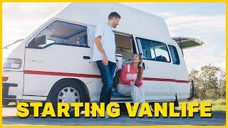 STARTING VANLIFE moving into our Van (Vanlife in New Zealand E1)