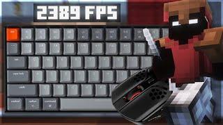 Clean 2000FPS Keyboard and Mouse Clicks ASMR w/ Lofi [Hypixel Bedwars]