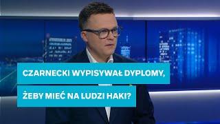 Szymon Hołownia o służbach i Collegium Humanum. "Wątpliwości rozwiane"