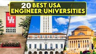 20 Best Engineering Universities in USA Public and Private