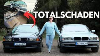 Durch Flut zerstört: Jana hat sieben BMW E38 - zwei fahren wir Probe!