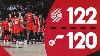 Portland Trail Blazers 122, Utah Jazz 120 | Game Highlights | December 26, 2024