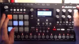 Messing around on Elektron Analog Rytm