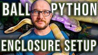 Ball Python Setup | How To Set Up A Ball Python Enclosure On ANY Budget 2022