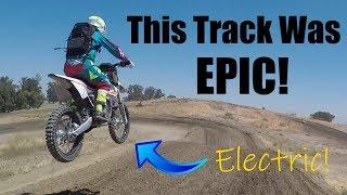 Taking My Alta Redshift MXR to the Track for the First Time! // Electric Dirt Bike