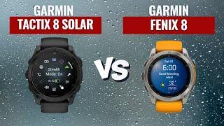 Garmin Tactix 8 Solar VS Garmin Fenix 8  - Which Is Better?