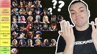 I Tried To Make a Clever Tier List for Tekken 8 - IMPOSSIBLE CHALLENGE (+ EVO JAPAN prediction)