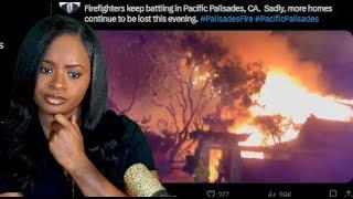 ARE THE CALIFORNIA FIRES SET ON PURPOSE FOR POLITICAL REASONS??