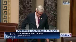 Sen. Whitehouse Bashes "Fantasy Land" GOP Budget Proposal on Senate Floor