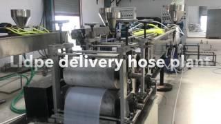 Lldpe delivery kissan hose making plant