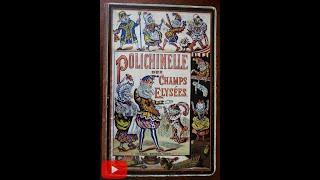 Mr. Punch Polichinelle moveable children's c. 1870's rare book | Brian DiMambro Virtual Book Tour