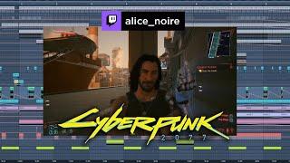 Alice Noire - Cyberpunk 2077 feat. Johnny Silverhand | TECHNO