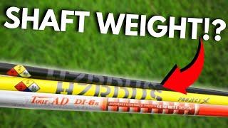 Which Driver Shaft Weight Should YOU Use?!